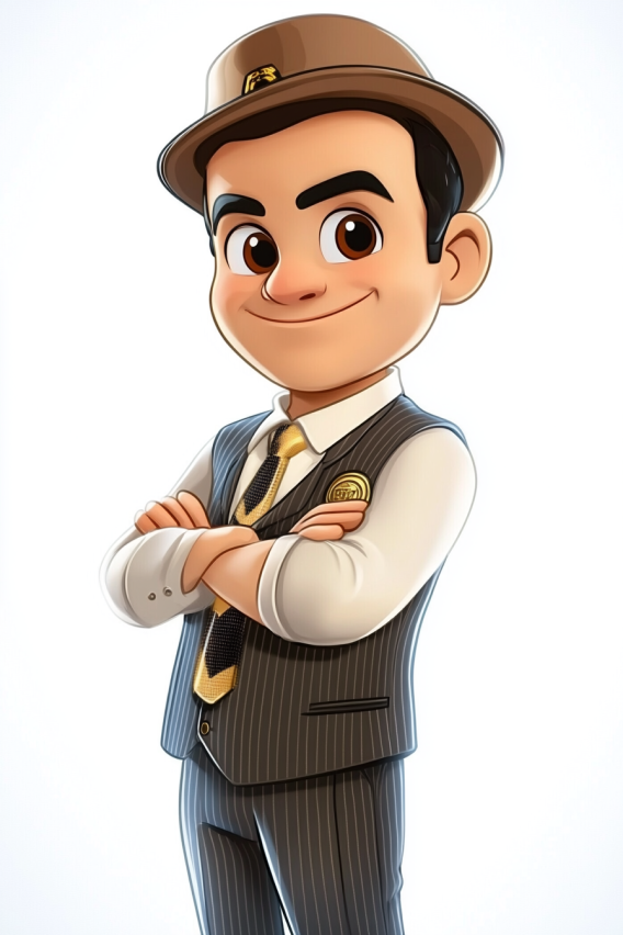 basvan_Cartoon_portrait_of_a_clean-shaven_male_detective_with_a_889bb76c-7e97-4937-9d88-f9177e788516